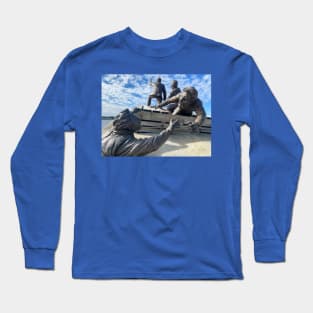 Merchant  Mariners Memorial Sydney Nova Scotia 2 Long Sleeve T-Shirt